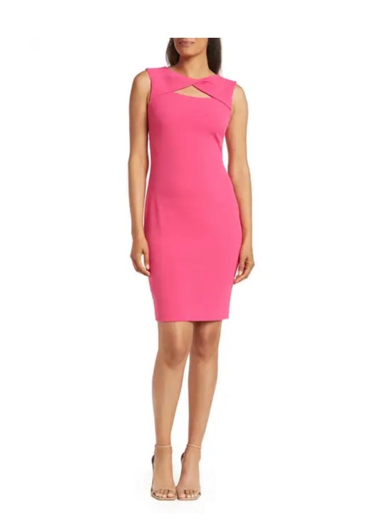 Calvin Klein Dresses & Skirts - Calvin Klein Sleeveless Knot Sheath Dress